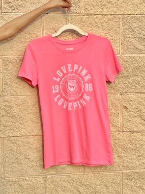 PINK Victoria’s Secret 3-Piece Pink Lounge Set Tee Sweatshirt Shorts XS